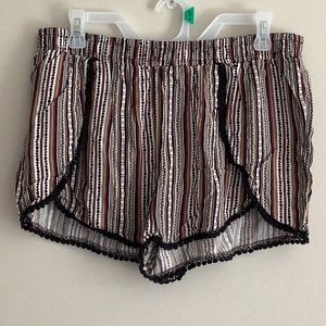 Patterned Soft Shorts